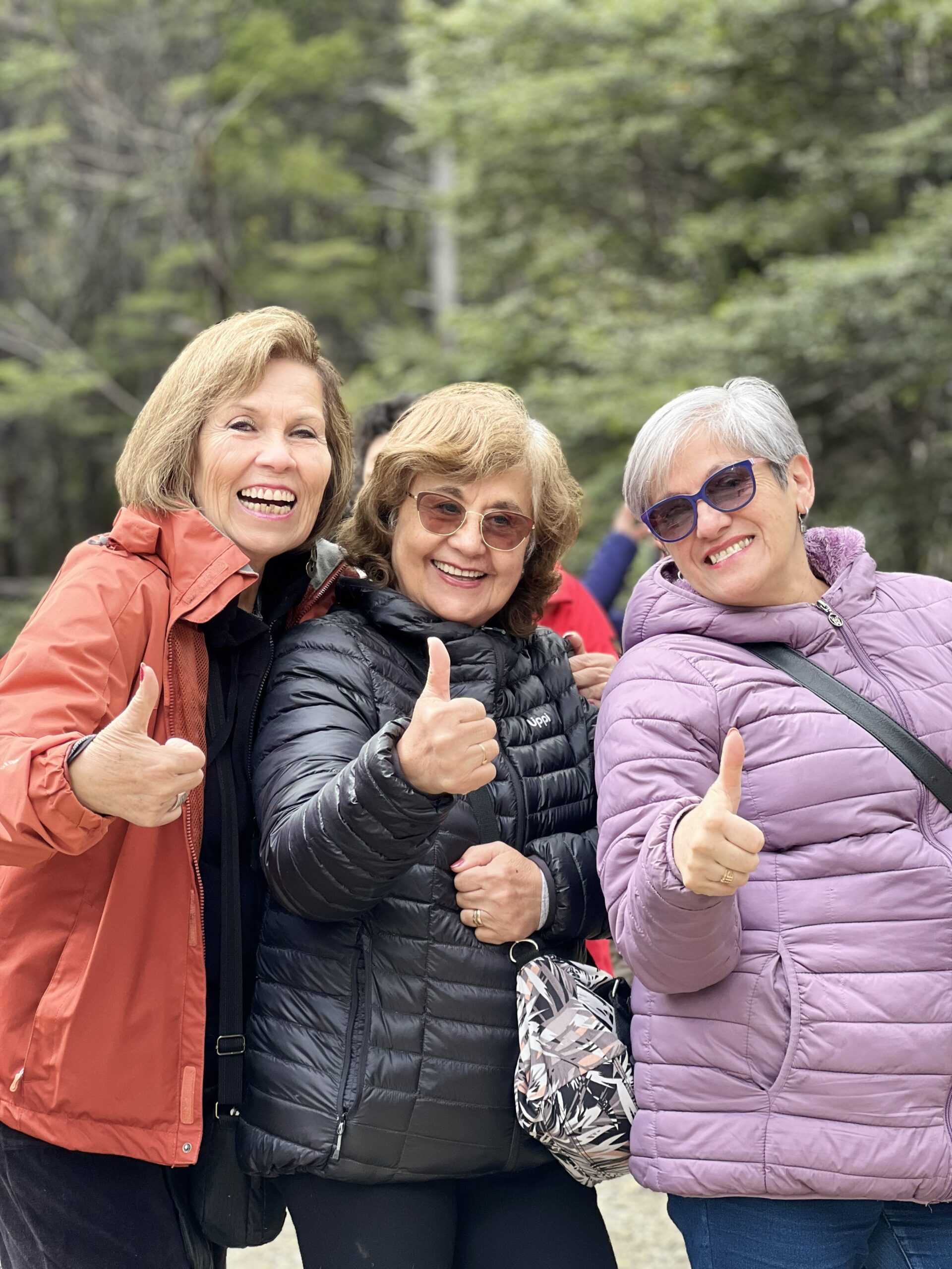 Grupo de pasajeros de Edad Dorada