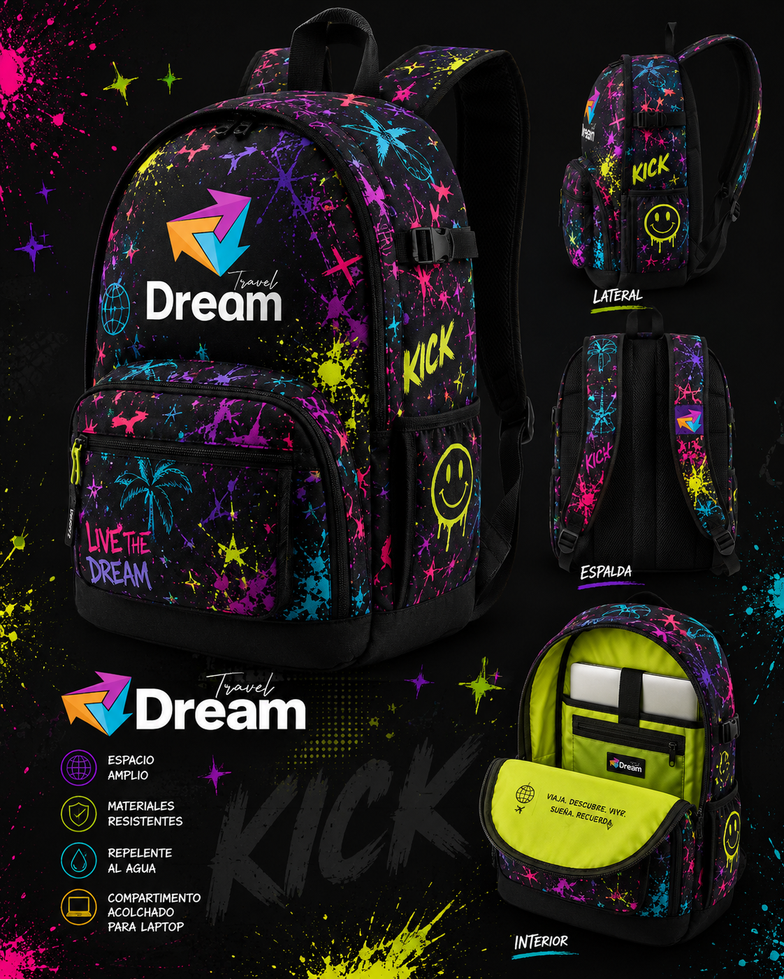 Mochila oficial Travel Dream